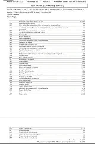 BMW Serie 5 520d 2018