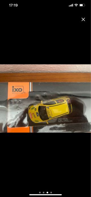 Maqueta coche Peugeot 206 Ogier Rally 1:43