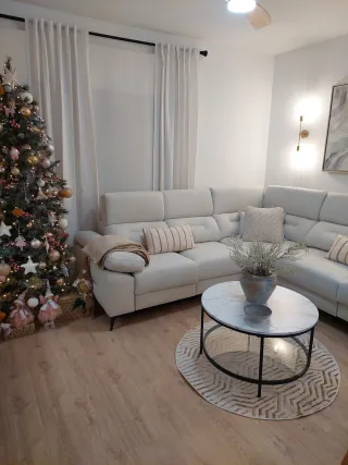 Mesa de centro moderna mármol y metal