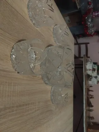 Set 5 Contenitori Cristallo Decorati