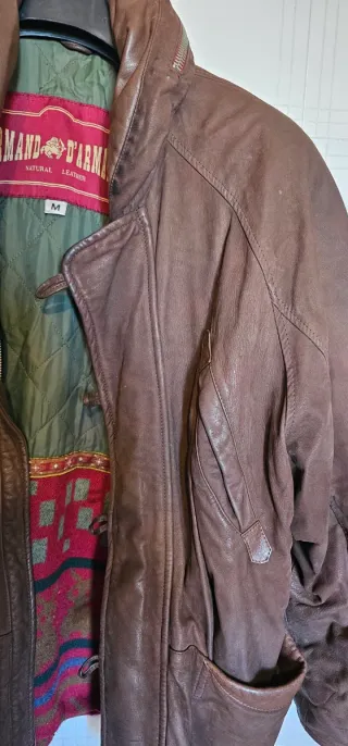 Giubbotto in pelle Armand Fashion M