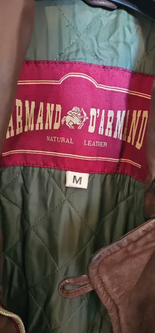 Giubbotto in pelle Armand Fashion M