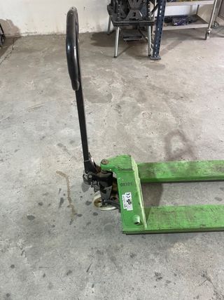 Transpaleta manual Imcoinsa verde