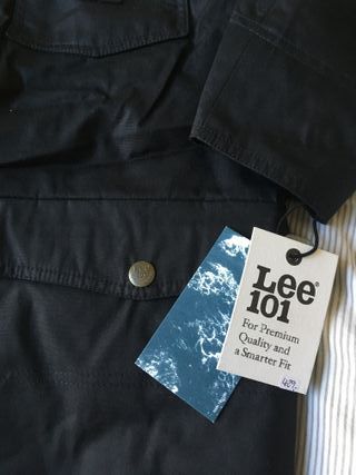 Parka Negra Hombre Lee