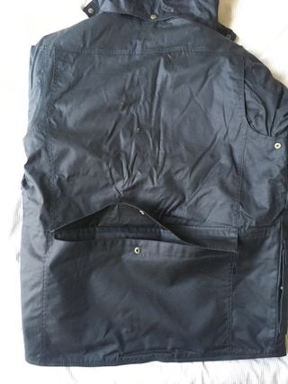 Parka Negra Hombre Lee