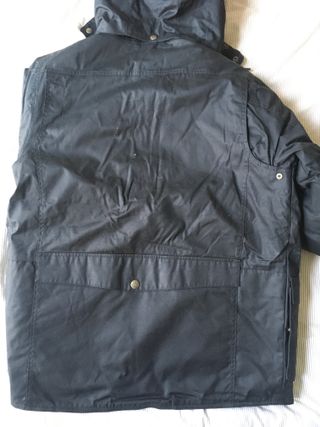 Parka Negra Hombre Lee