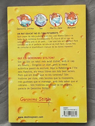 Un gat educat no es tira petarrots – Stilton