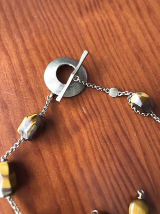 Collar y pendientes Ojo de Tigre