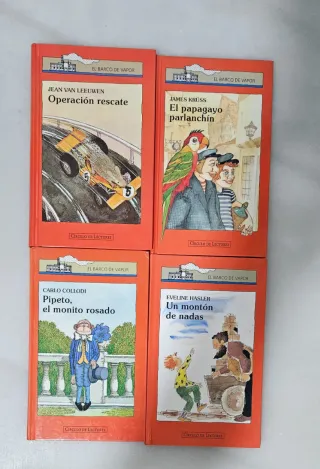 12 libros barco de vapor