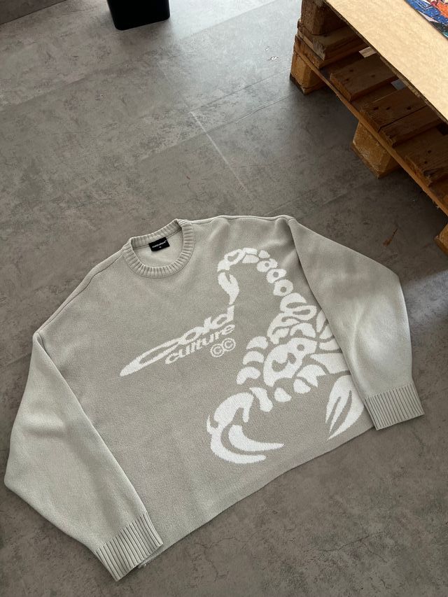 Jersey Cold Culture Beige Talla Única