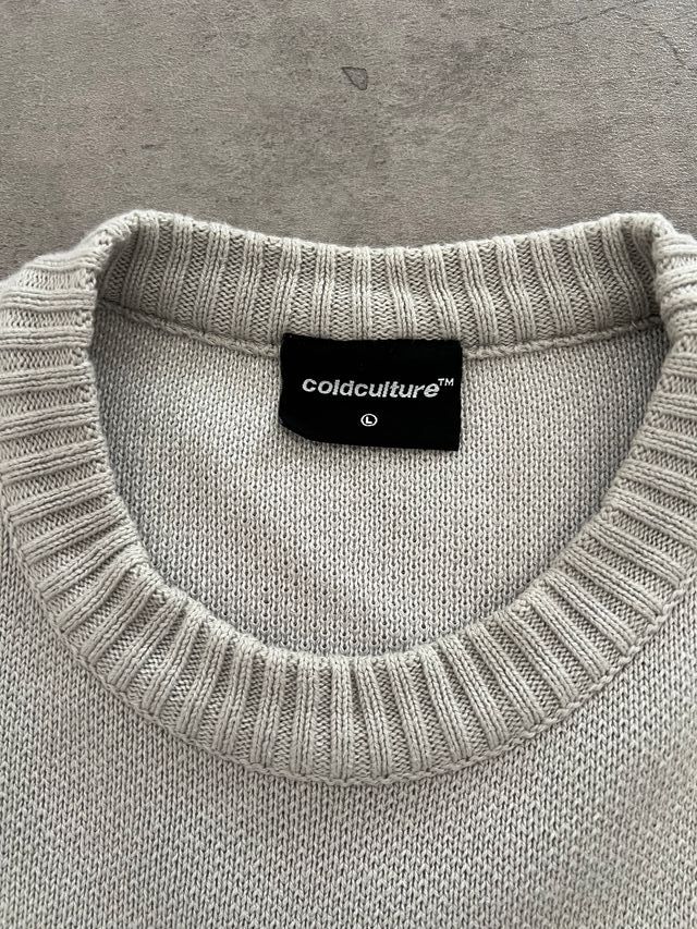 Jersey Cold Culture Beige Talla Única