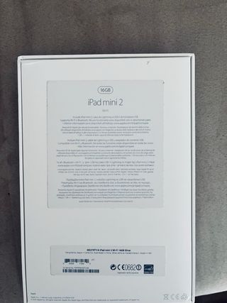 Apple iPad mini 2 Plata