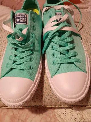 Converse Bambas Teal Talla X