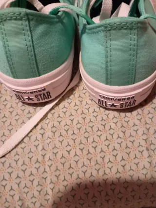 Converse Bambas Teal Talla X