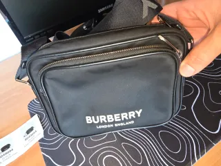 Bandolera Burberry 8049094 Negra