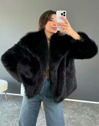 Chaqueta pelo mujer Talla S/M