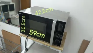 Microondas grill+convección Corberó con mueble