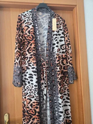 Kaftán estampado animal print talla única