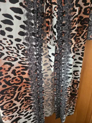 Kaftán estampado animal print talla única