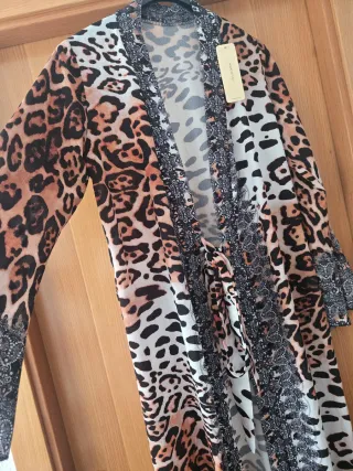 Kaftán estampado animal print talla única