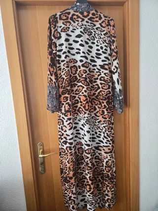 Kaftán estampado animal print talla única