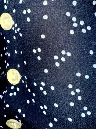 Falda midi Rouje negra con botones