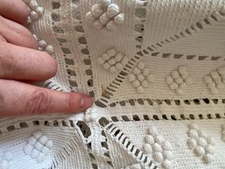 Colcha vintage blanca 2,20x1,80