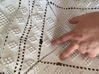 Colcha vintage blanca 2,20x1,80