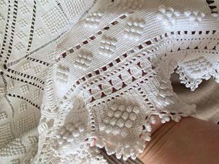 Colcha vintage blanca 2,20x1,80