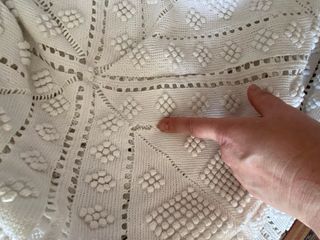 Colcha vintage blanca 2,20x1,80