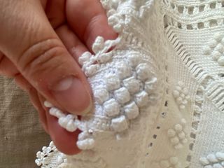 Colcha vintage blanca 2,20x1,80