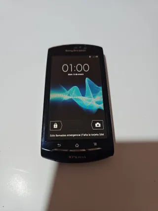 Sony Xperia MT11i Negro/Azul