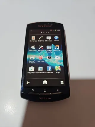 Sony Xperia MT11i Negro/Azul