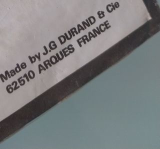 Cenicero Luminarc de cristal ámbar