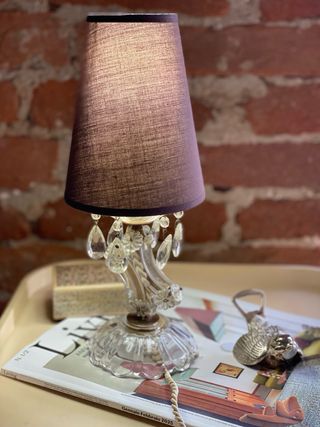 Lampada da tavolo Maria Teresa cristallo