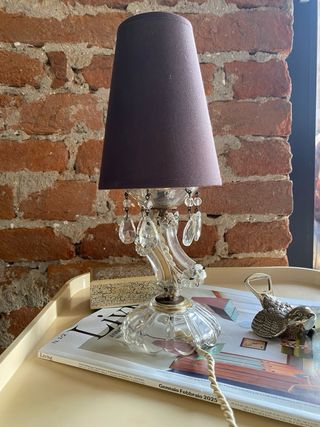 Lampada da tavolo Maria Teresa cristallo