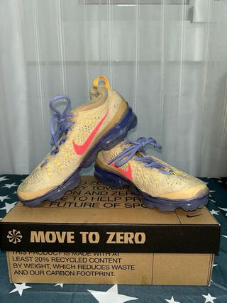 Nike Air VaporMax Beige/Rojo