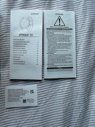 Garmin Approach S12 GPS Golf Watch