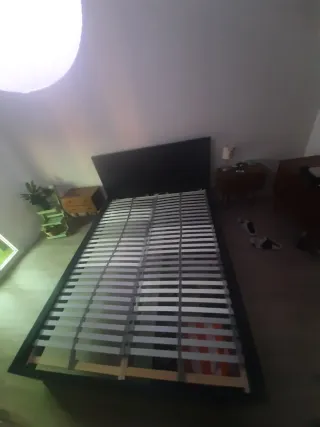 Somier MALM IKEA Negro-