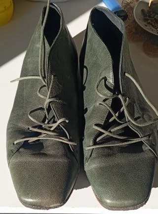 Botines Vialis verde oliva