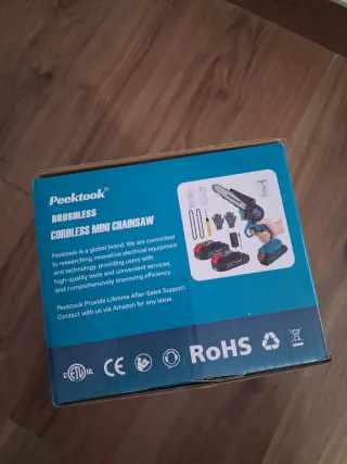 Mini Motosierra a batería