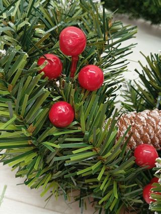 Corona de navidad para puerta 50 cm