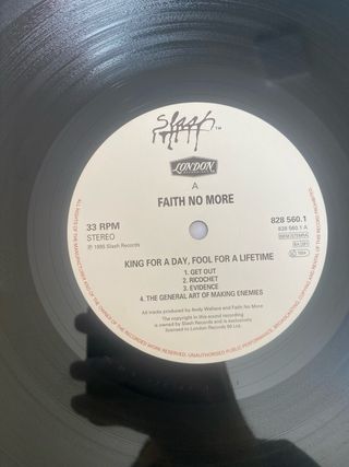 Vinilo Faith No More "King for a Day..."