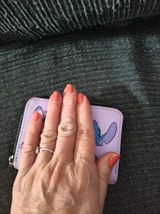 Cartera infantil color lila