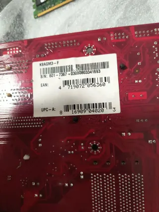 Lote Placa MSI AM2+ Sempron DDR2 HD SATA