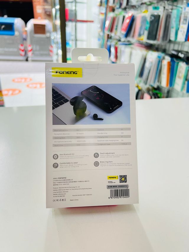 Auriculares FONENG TWS Bluetooth Nuevos