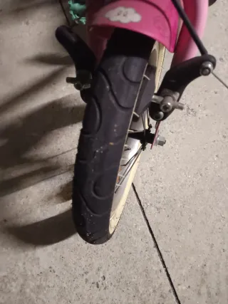 Bicicleta infantil rosa Decathlon