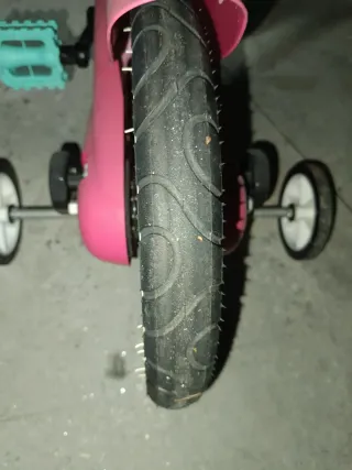 Bicicleta infantil rosa Decathlon