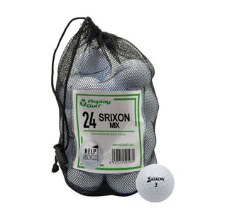 24 Bolas de Golf Srixon Mix Reacondicionadas