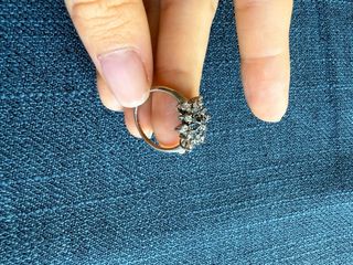 Anillo Plata Diseño Copo Nieve